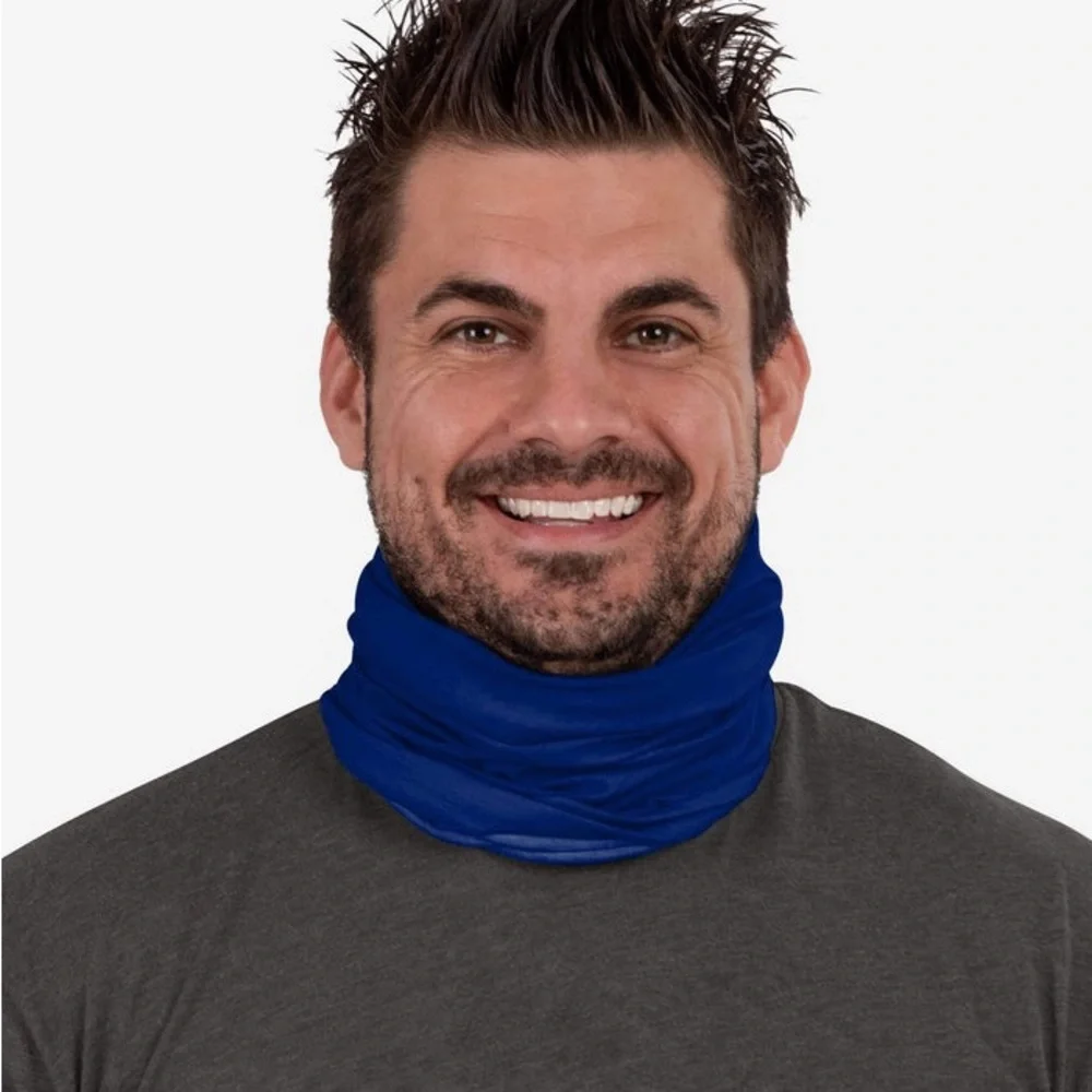 FOCO NFL NEW YORK GIANTS NECK GAITER SCARF OS UNISEX ADULT NWT